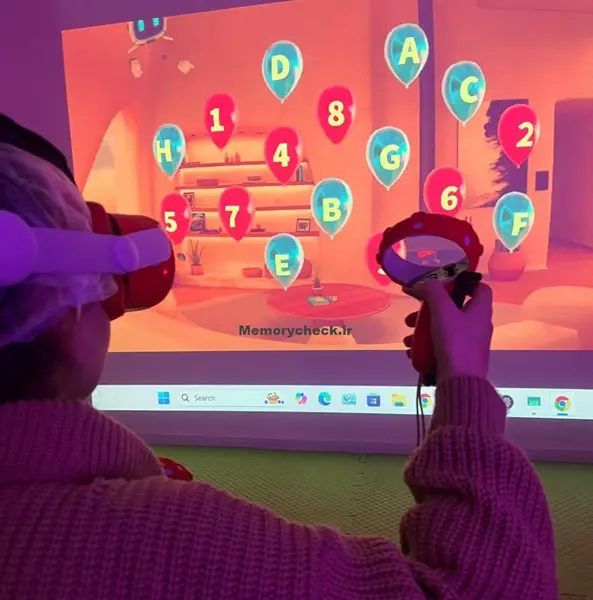 تست حافظه و تشخیص زودهنگام آلزایمر با تکنولوژی واقعیت مجازی VR